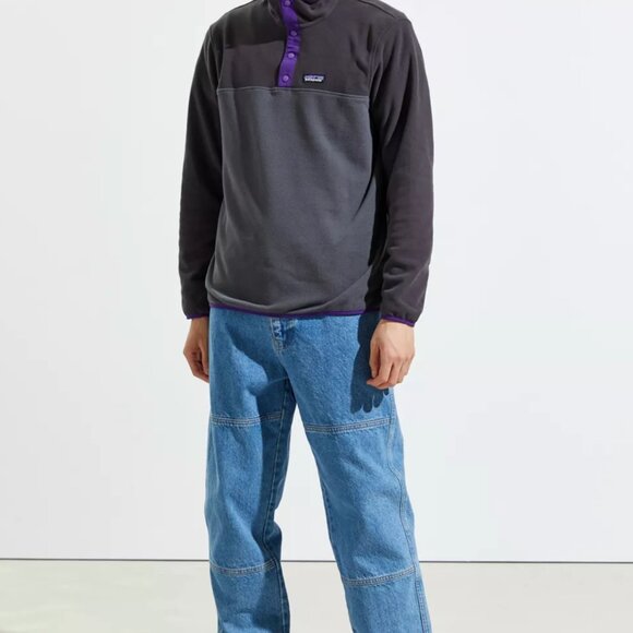 Patagonia Micro D Snap-T purple/grey fleece (M) - Picture 12 of 15